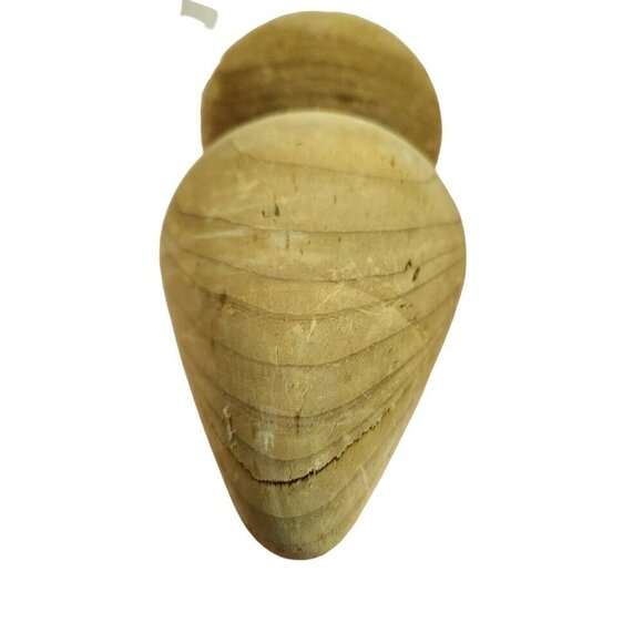 Waddell 6.5 inch tall wood post top finials for railing new unfinished ready to - Picture 3 of 5